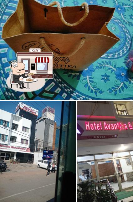 Enjoy the view outside The Avantika Hotel & Woodland Restaraunt