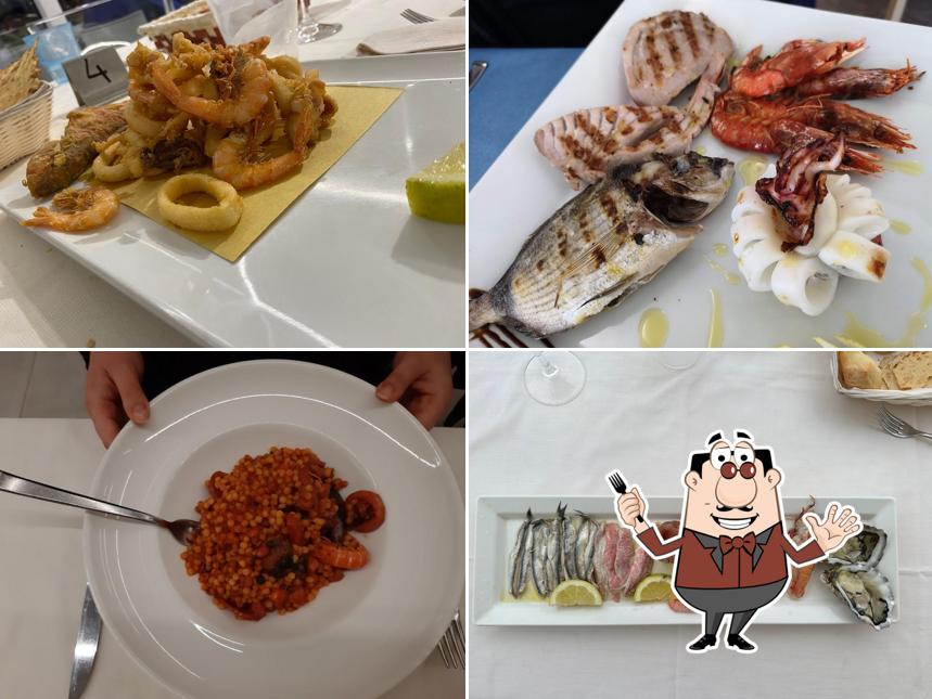 Cibo al Trattoria del Porto