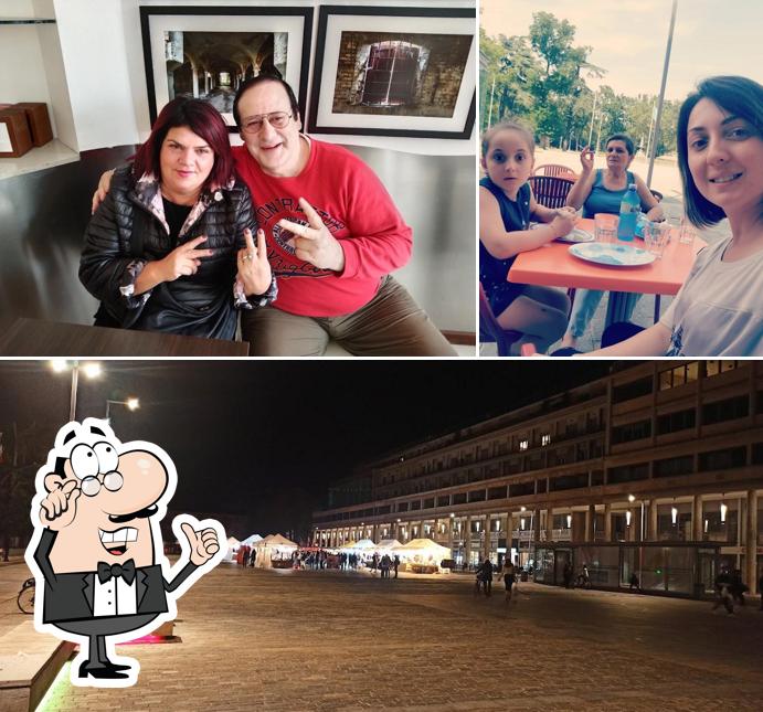 La immagine della interni e esterno di Caffè Borsa