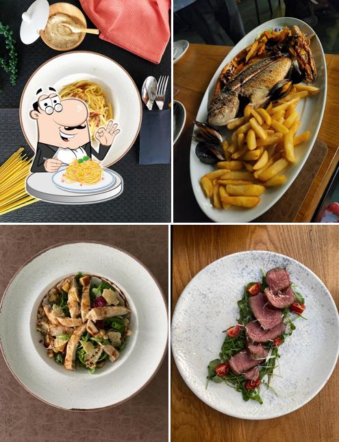 Spaghetti alla carbonara al Gardenia Restaurant Novalja