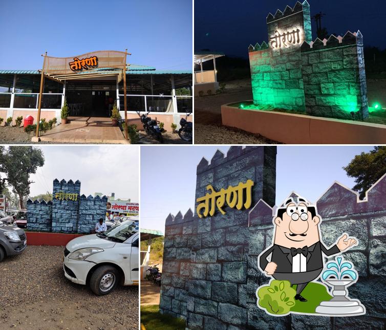 Enjoy the view at the outside area of HOTEL TORNA MUTTON KHANAWAL WAI