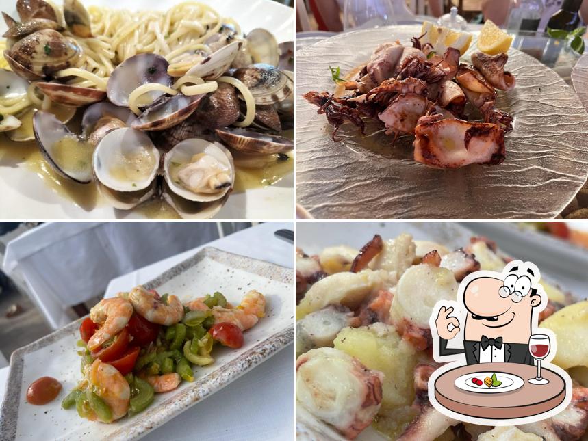 Ceviche al Ristorante La Bussola Ostia