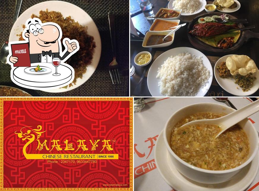 Meals at Malaya Restaurant