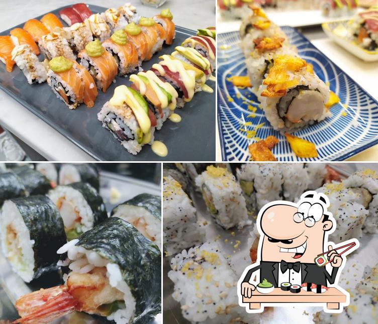 Prenditi le varie opzioni di sushi