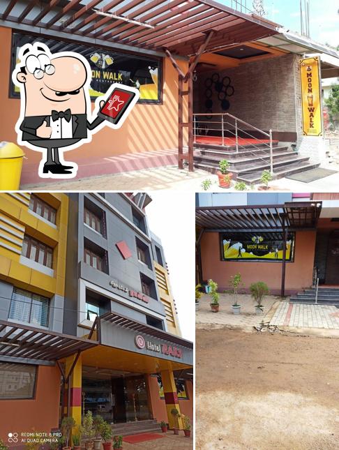 The exterior of Moonwalk Bar Thanjavur