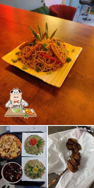 Seaweed salad at Helly and chilly cafe