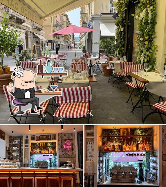 Dai un'occhiata agli interni di Osteria Giobatta