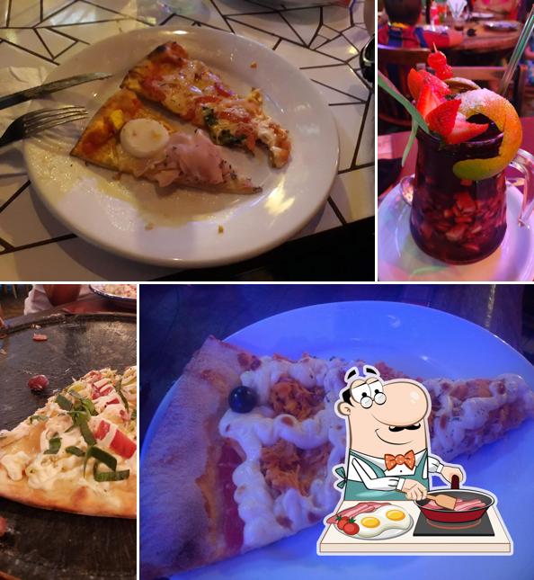 Omeletes em Pizzaria Toscanella