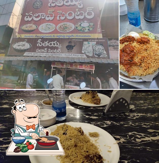 Chicken curry at Seethayya Biryani Point