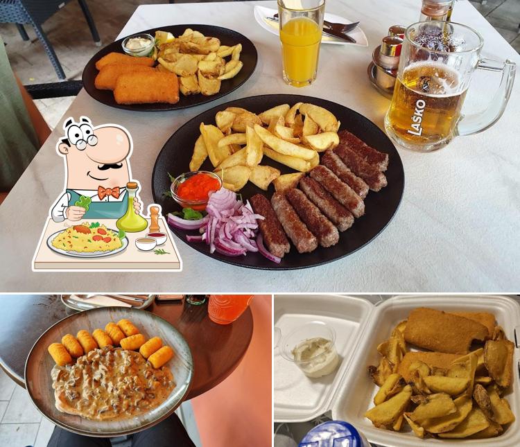 Cibo al Kavarna in Gostilna Pri Noni