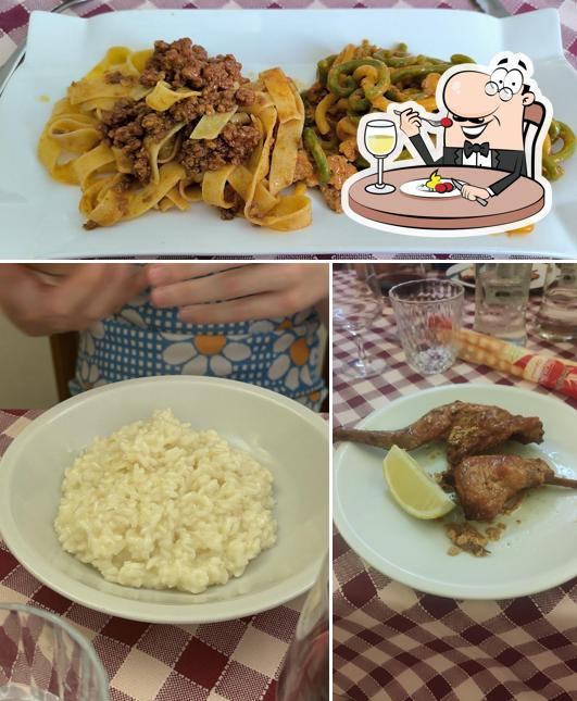 Platti al Trattoria La Bassa