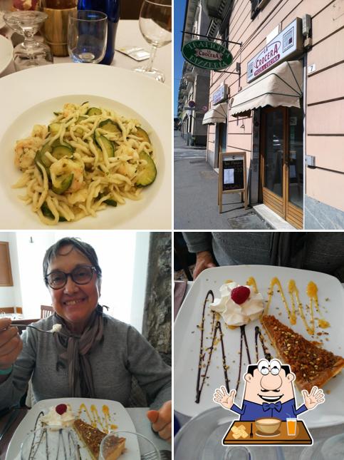 Cibo al Trattoria Pizzeria La Crocera