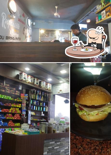 Check out the picture showing food and interior at White Palace