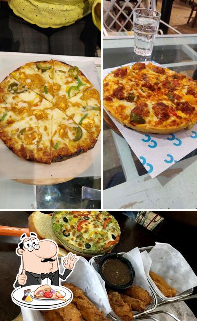 Pick pizza at Coffee Culture