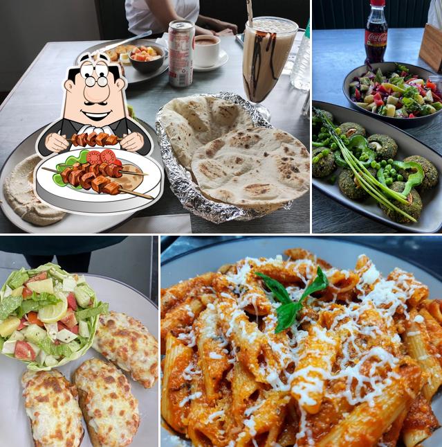 Among various things one can find food and interior at Green Italian Cafe & Restaurant (Green Hotel Rooftop)