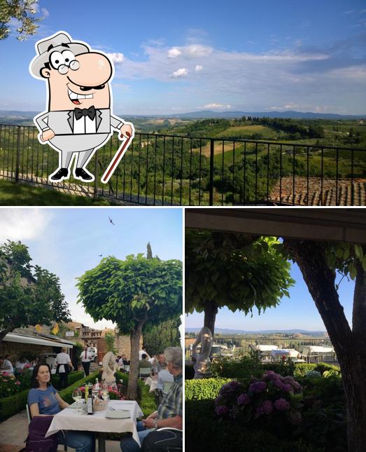 Gli esterni di Le Vecchie Mura