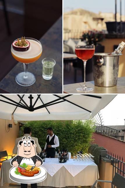 Tra le diverse cose da Otivm Roof Bar si possono trovare la cibo e esterno