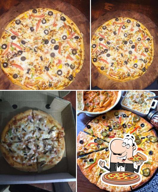 Get pizza at Pizza hubb