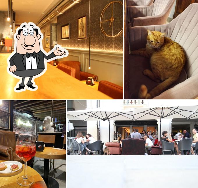 Gli interni di Antico Caffè Franchin