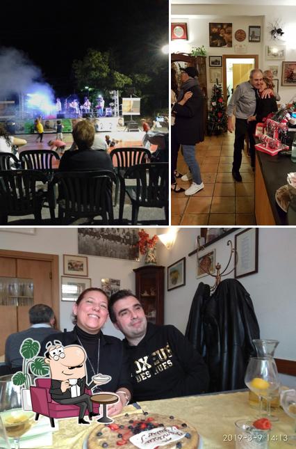 Tra le varie cose da A Tasso da Franco si possono trovare la interni e tavolo da pranzo