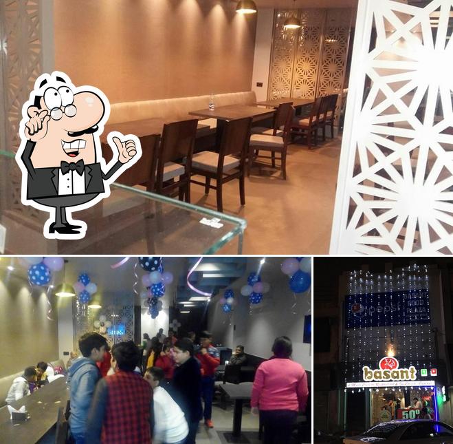 The interior of Basant Food Plaza Jalandhar