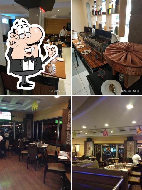The interior of Chilli n Spice