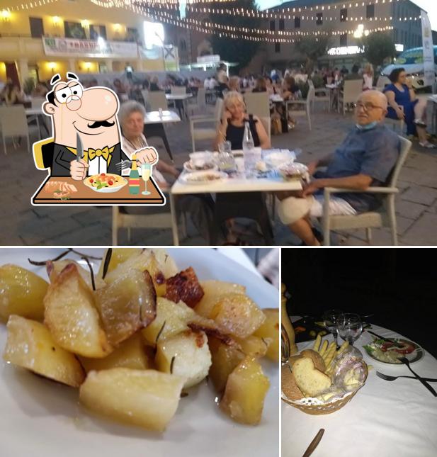 La immagine della cibo e interni di Trattoria Da Leone