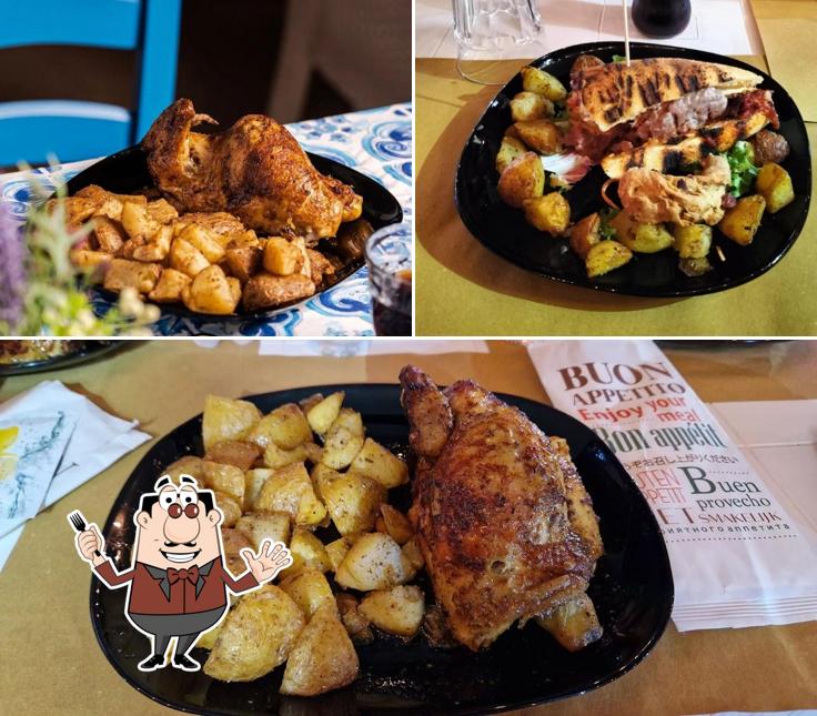 Cibo al Girarrosto da Pullicino