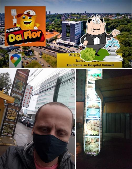 O exterior do Pastelaria da Flor - Matriz