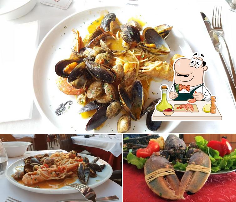 Prenditi la cucina di mare a Ristorante al Cavalluccio Duino