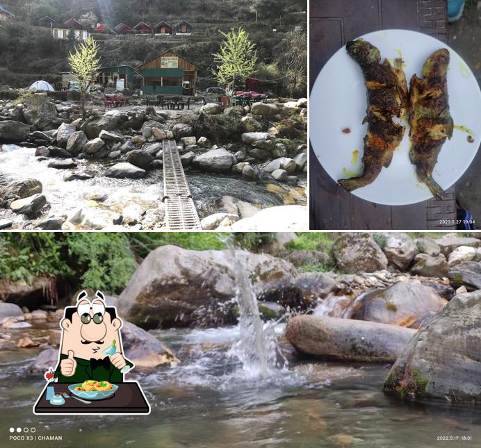Food at The cafe river dreams