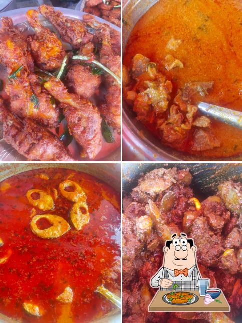 Chicken wings at Viswam Curry Center