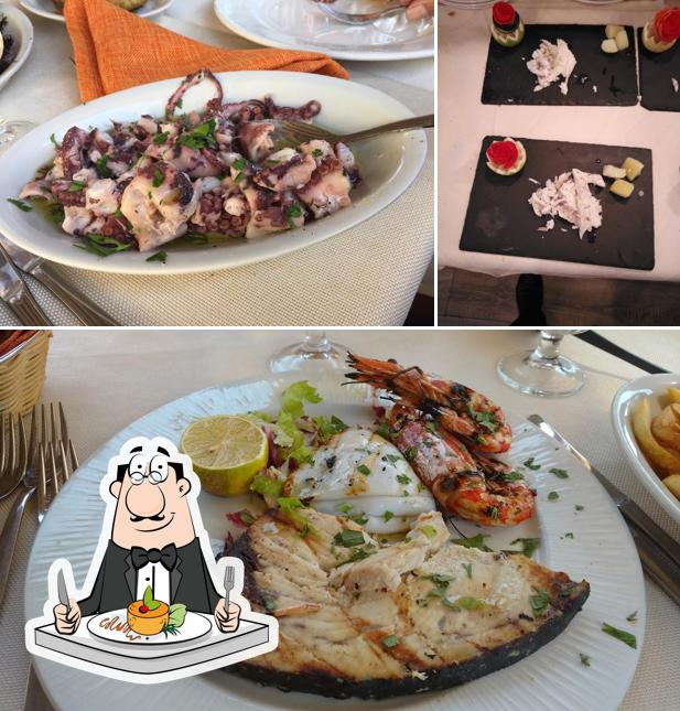 Platti al Ristorante La Prua