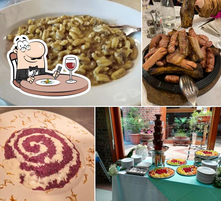 Platti al Ristorante Villa Pedrini