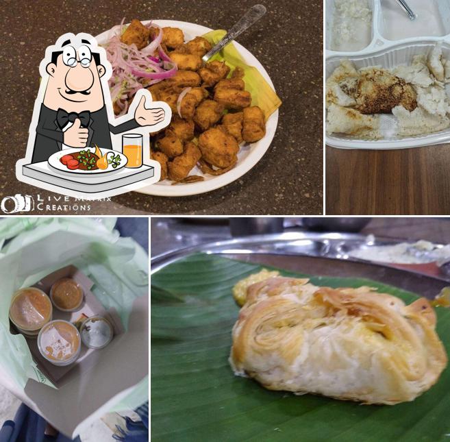 Food at Saravana Bhavan