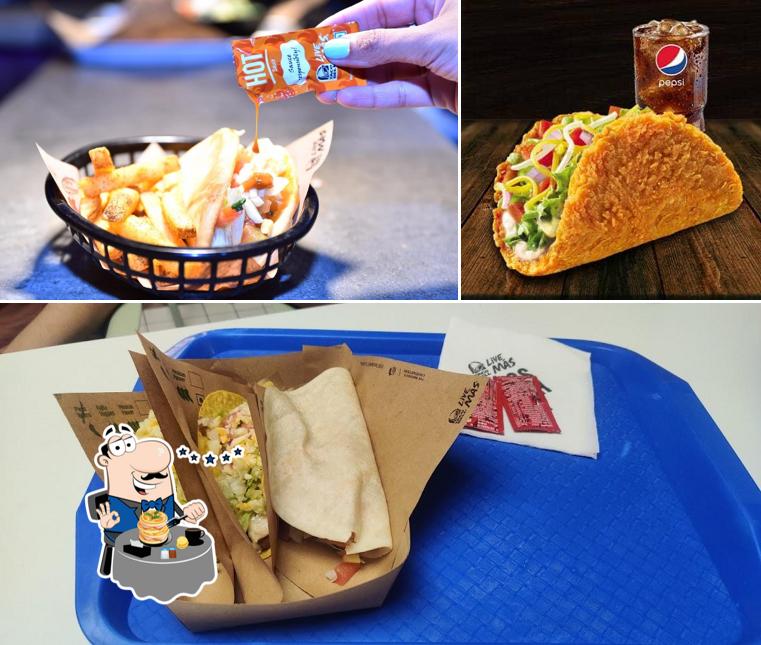 Food at Taco Bell