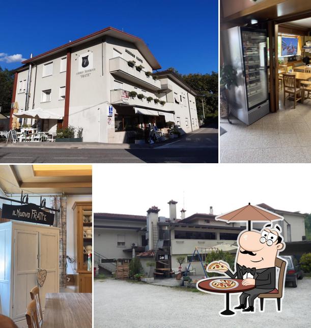 Curiosa tra la parte esterna di Albergo Ristorante Fratte