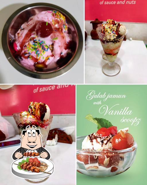 Ceviche at Amul Ice cream parlour