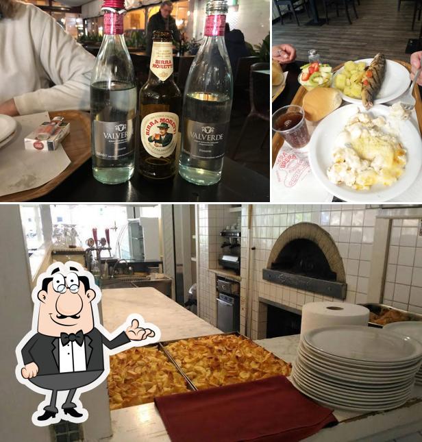 Gli interni di Brera Express Restaurant Pizzeria