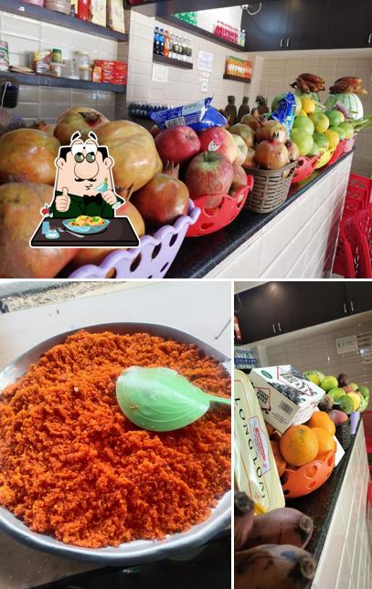 Food at AHL'A Juice Park