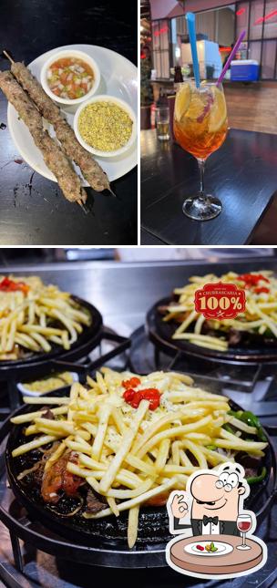 Comida em Churrascaria 100%