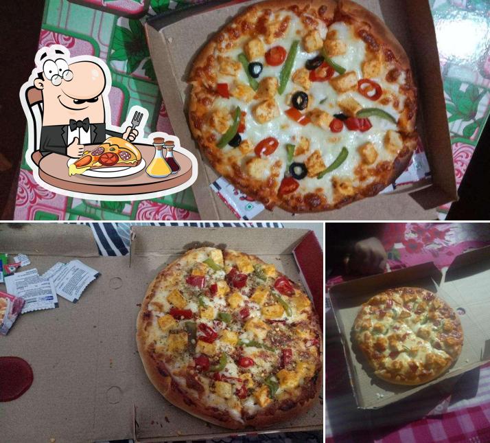 Order various kinds of pizza