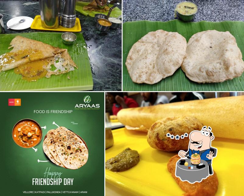 Food at Hotel Aryaas