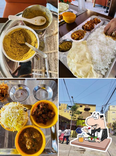 Food at Hyderabad Biryani House