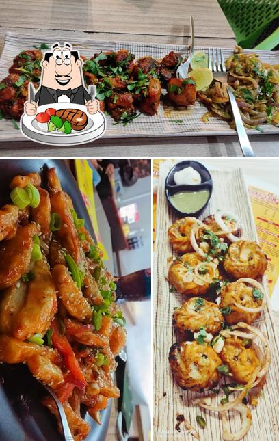 Get meat meals at Kingdom of momos
