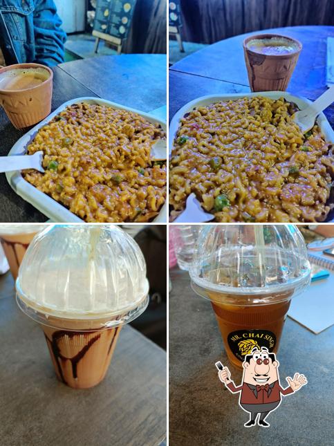 The photo of food and drink at Mr.Chai Singh