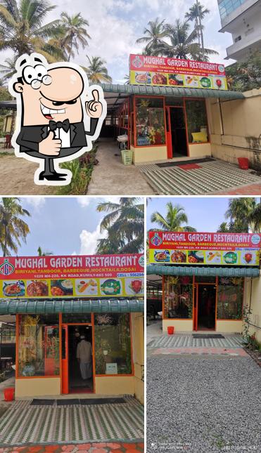 Look at this image of Mughal Garden Restaurant
