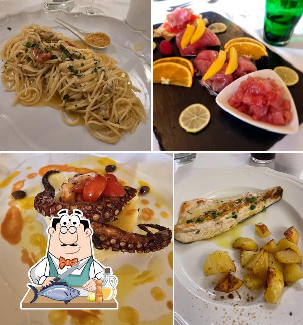 Salmone grigliato al Ristorante Piave