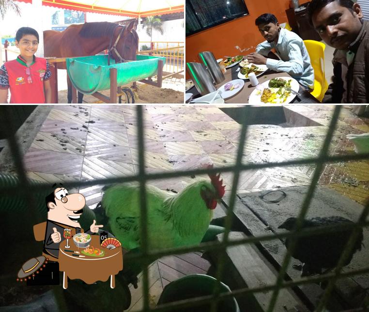 The restaurant's food and interior