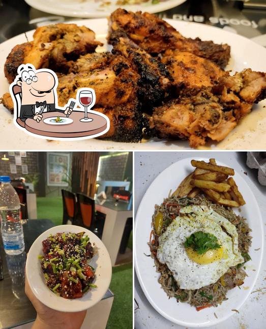 Food at Authentic family restaurant
